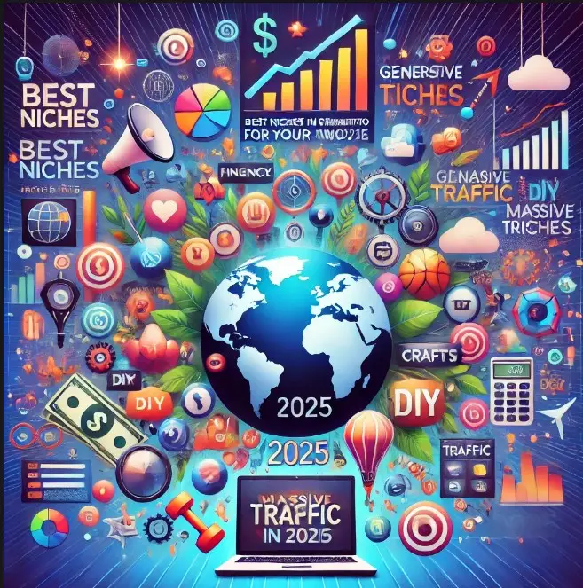 Best Niches in the World to Generate Massive Traffic for Your Website in 2025